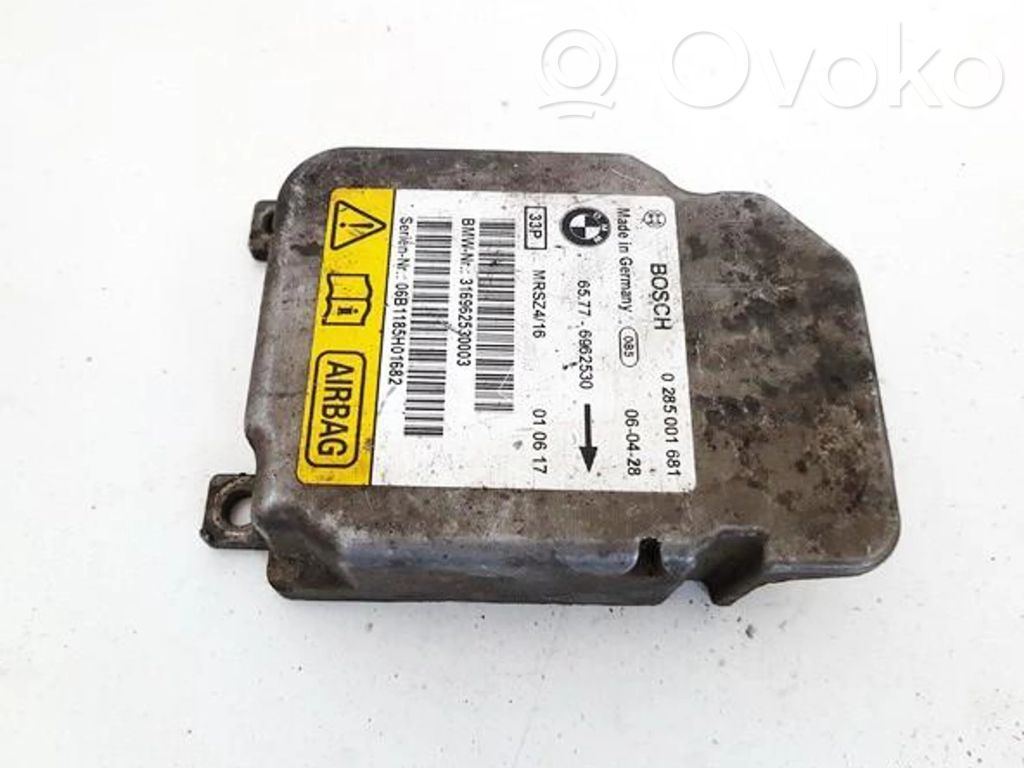 Unitate/modul de comandă airbaguri   0285001681,65776962530,0285001681,65776962530