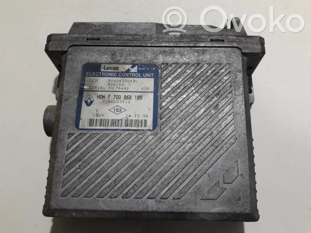 Renault Scenic I Engine control unit/module 