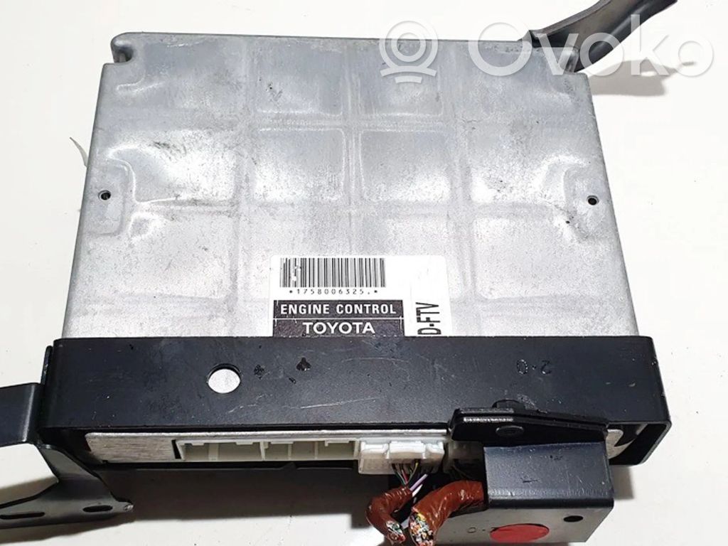 Toyota Avensis T250 Centralina/modulo del motore