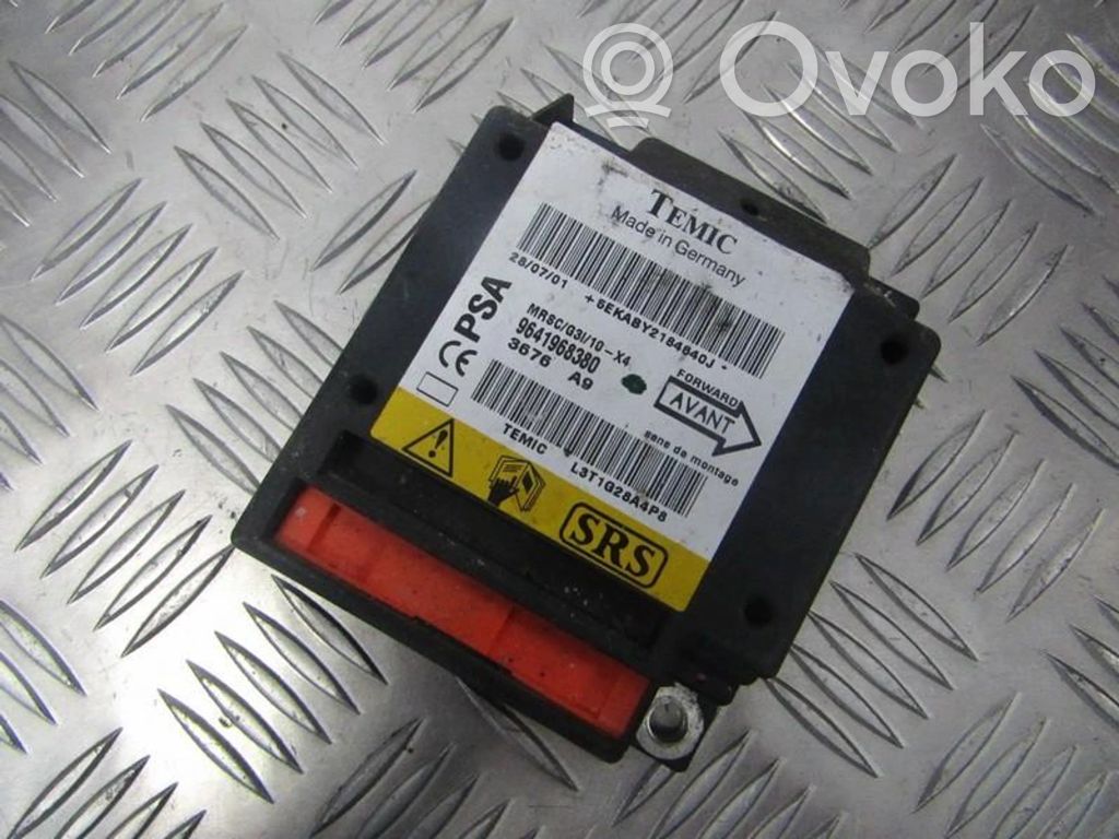 Unidad de control/módulo del Airbag   9641968380,9641968380