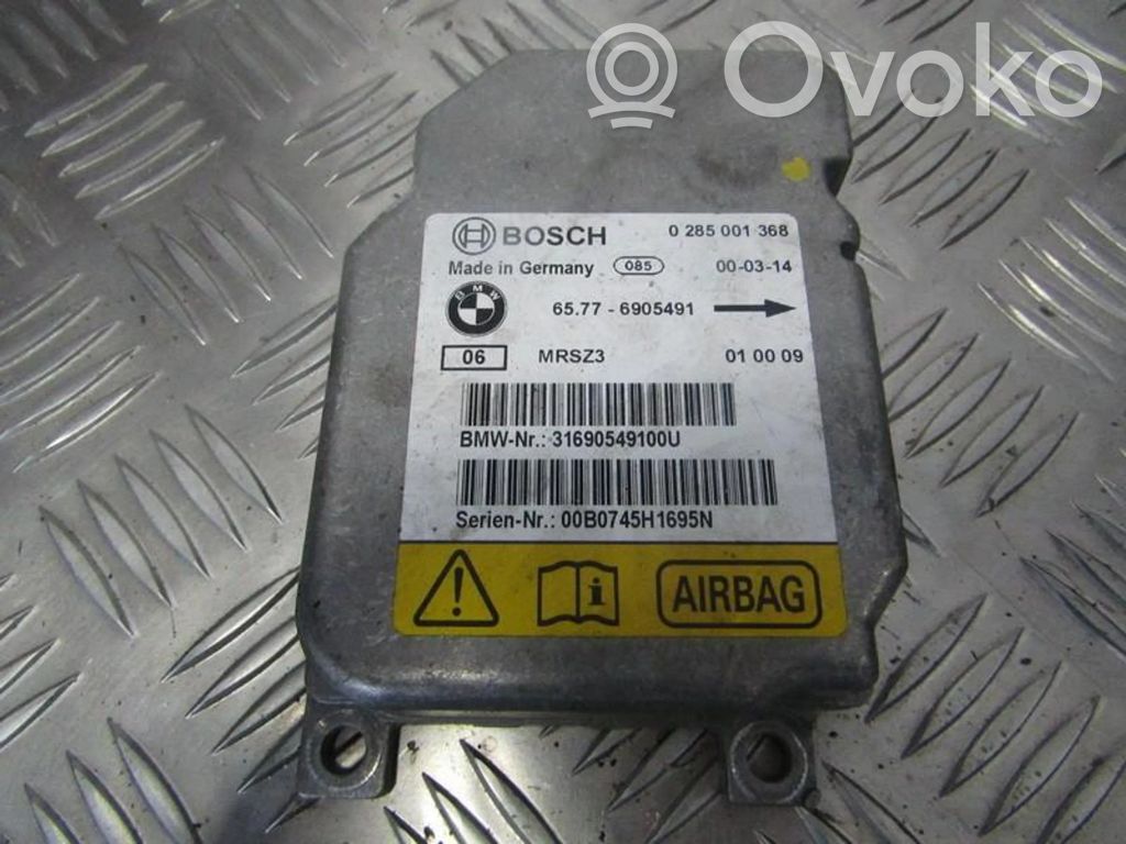 BMW 3 E46 Module de contrôle airbag 
