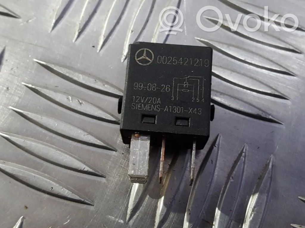 Mercedes-Benz A W168 Inne przekaźniki 
