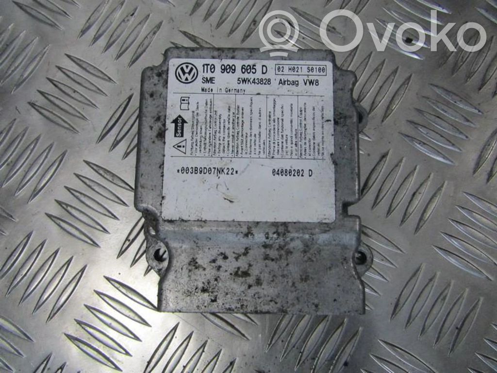 Volkswagen Touran I Centralina/modulo airbag