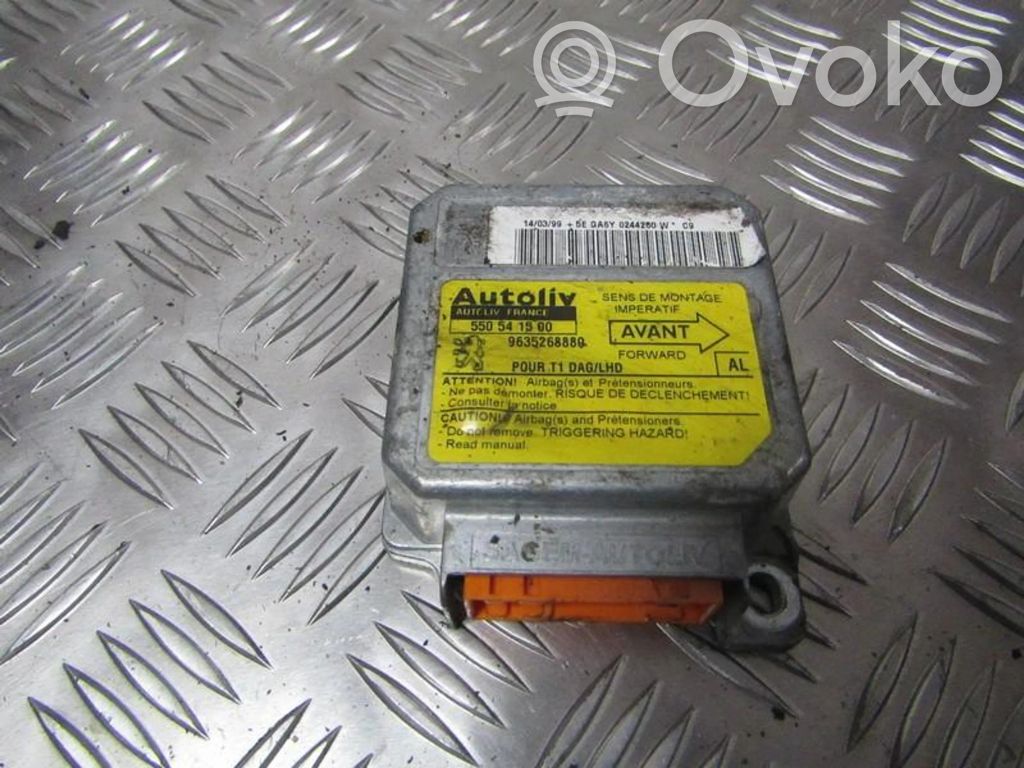 Peugeot 206 Unitate/modul de comandă airbaguri 