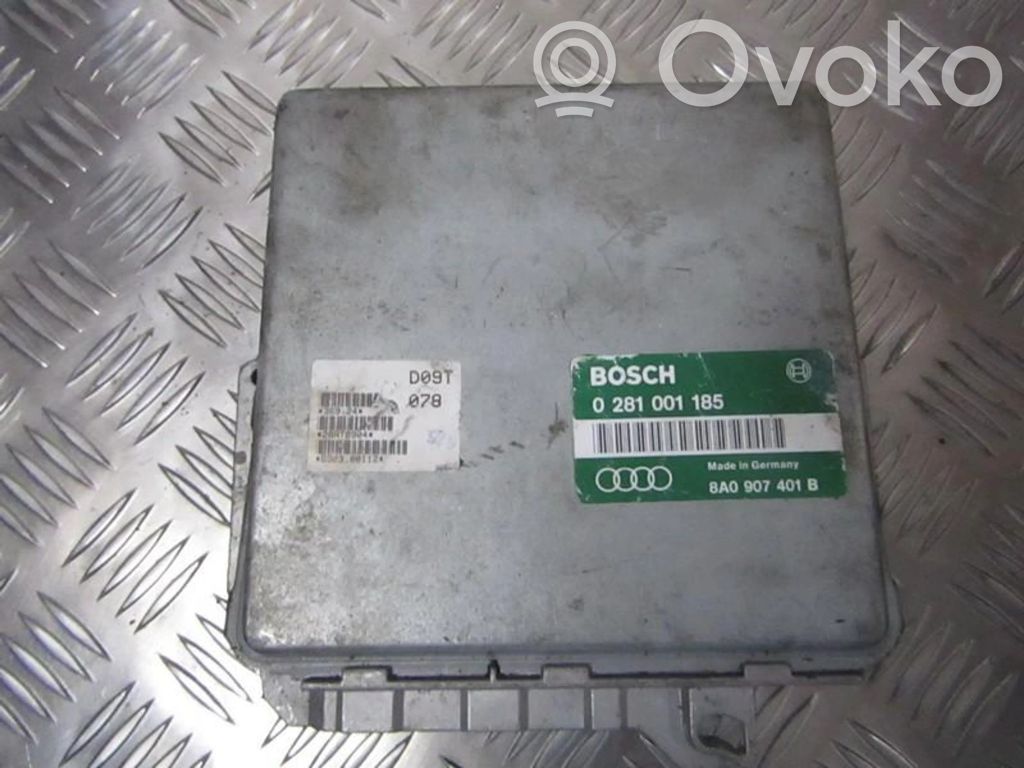 Centralina/modulo del motore   0281001185,8A0907401B,0281001185,8A0907401B