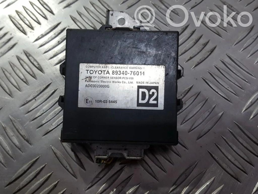Lexus CT 200H Unitate/modul de comandă parcare PDC 
