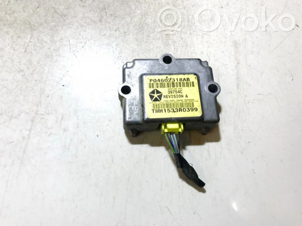Chrysler 300M Airbag deployment crash/impact sensor 