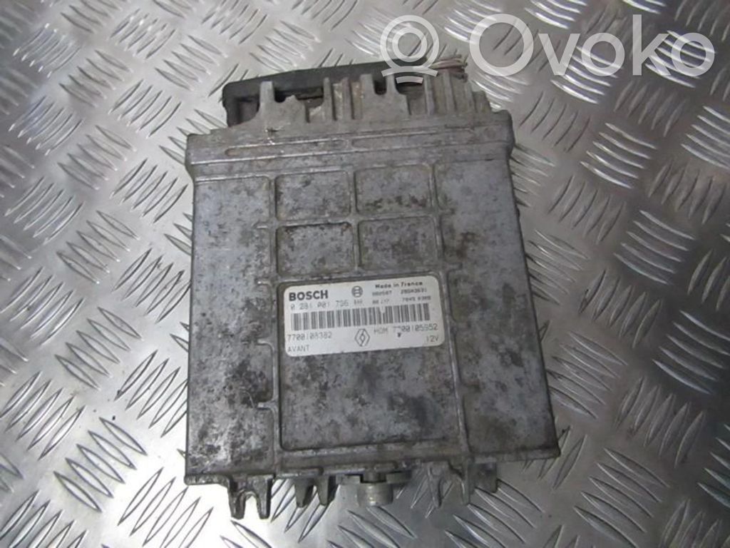 Renault Laguna I Unidad de control/módulo del motor 