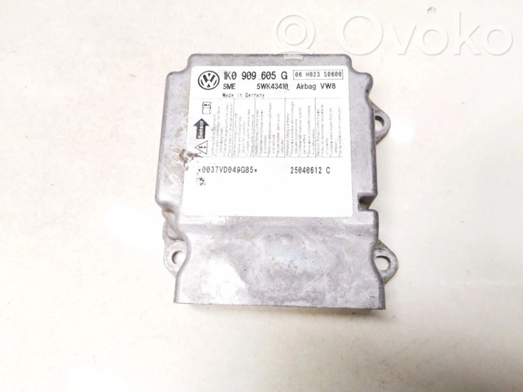 Skoda Octavia Mk2 (1Z) Centralina/modulo airbag 