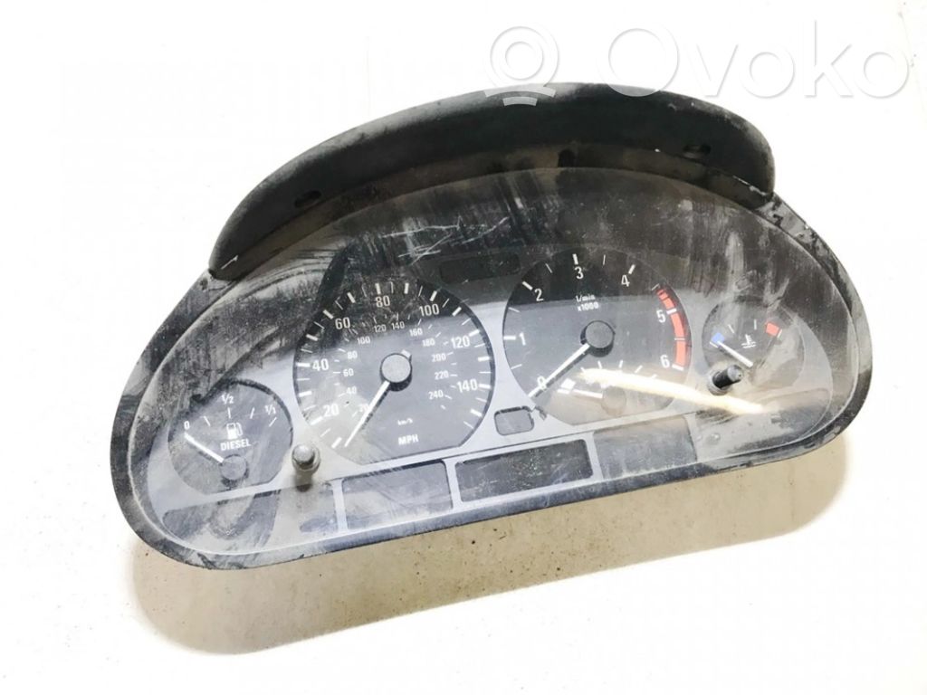 BMW 3 E46 Spidometrs (instrumentu panelī) 