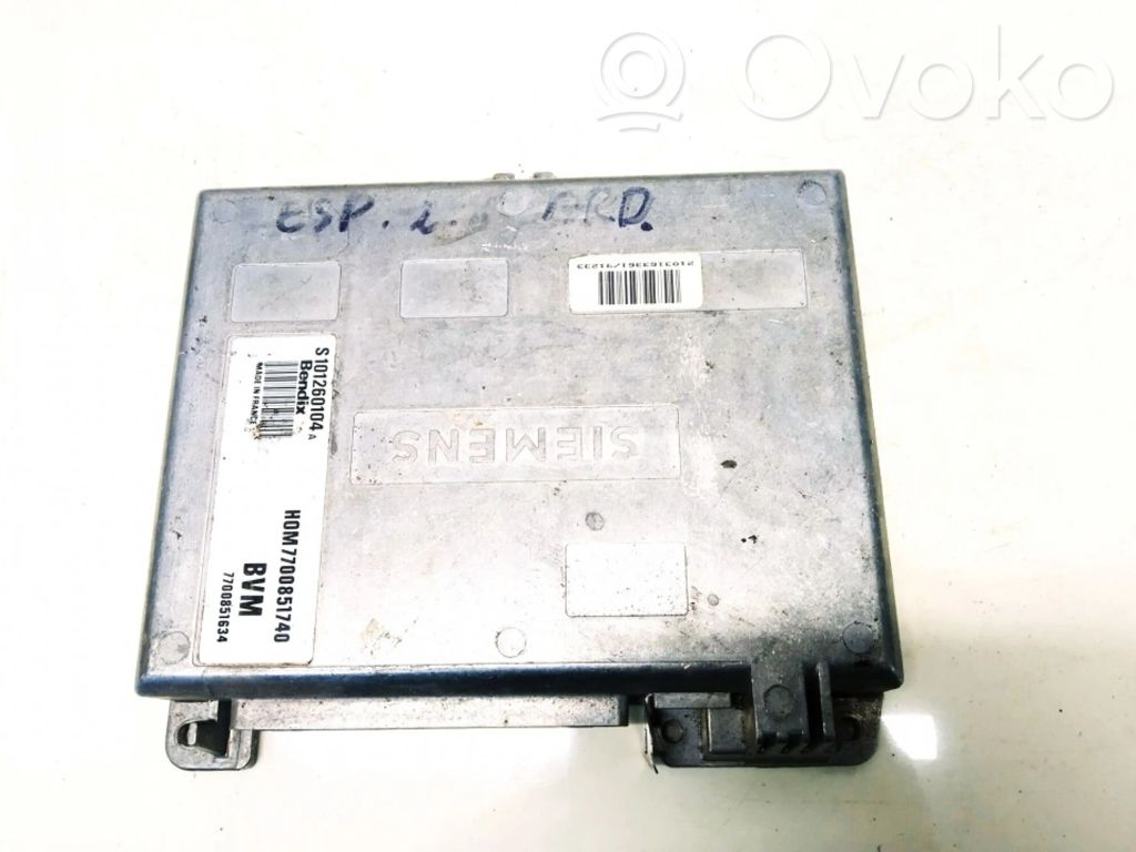 Engine control unit/module   7700851740,S101260104,7700851740,S101260104