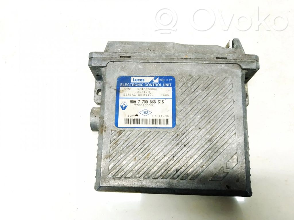 Renault Scenic I Engine control unit/module 