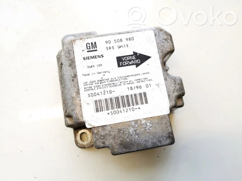 Opel Vectra B Centralina/modulo airbag 