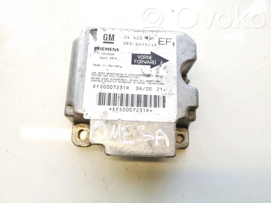 Airbagsteuergerät   24420101EF,5WK42974,24420101EF,5WK42974