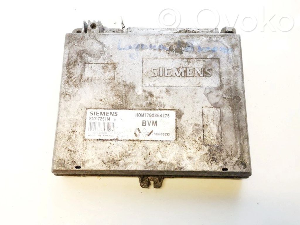 Engine control unit/module   S101725114B,HOM7700864275,7700868323,H0M7700864275,HOM7700864275,S101725114B