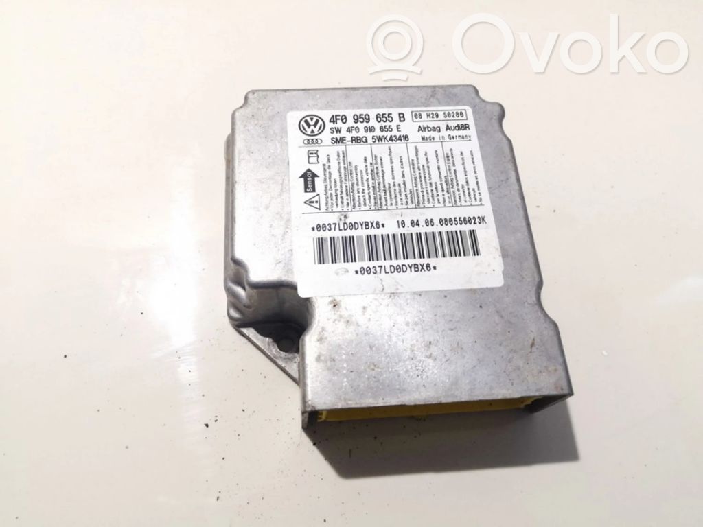 Unidad de control/módulo del Airbag   4F0959655B,4F0910655E,0037LD0DYBX6,080556023K,08H29S0280,4F0910655E,4F0959655B,5WK43416