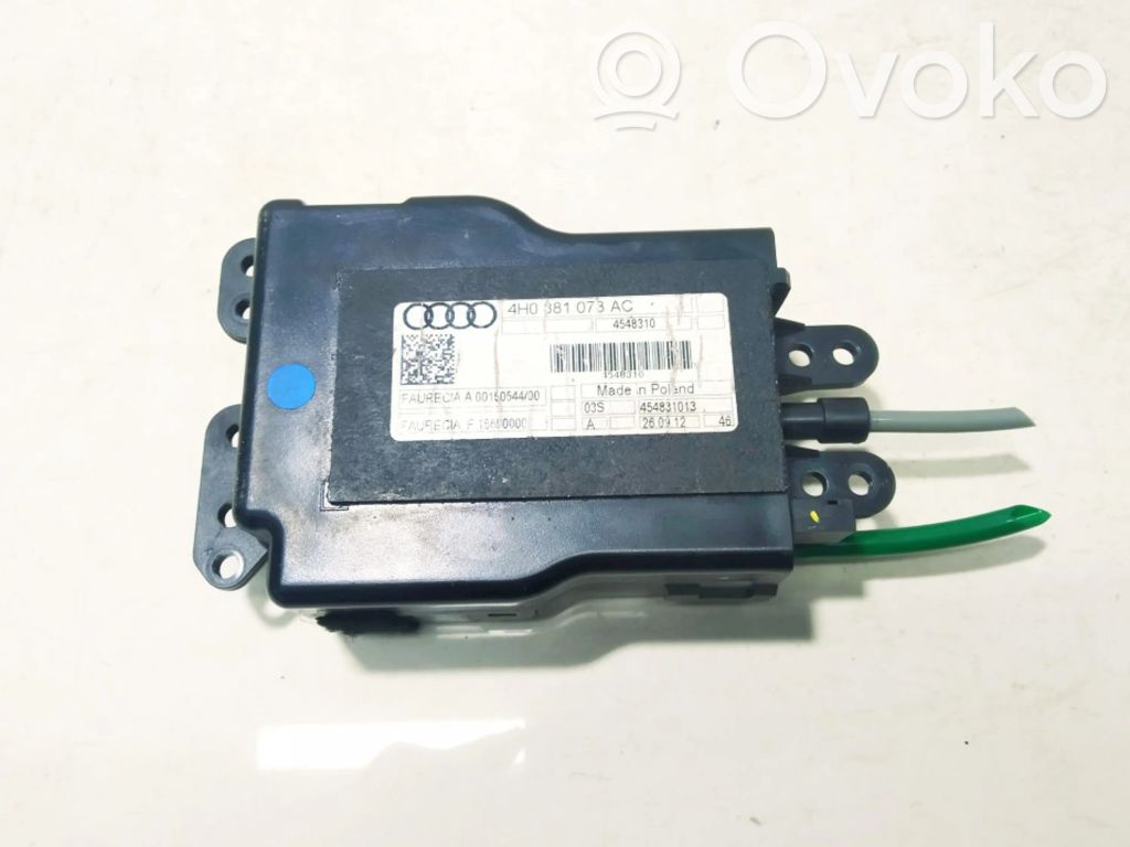Audi A8 S8 D4 4H Module de commande de siège