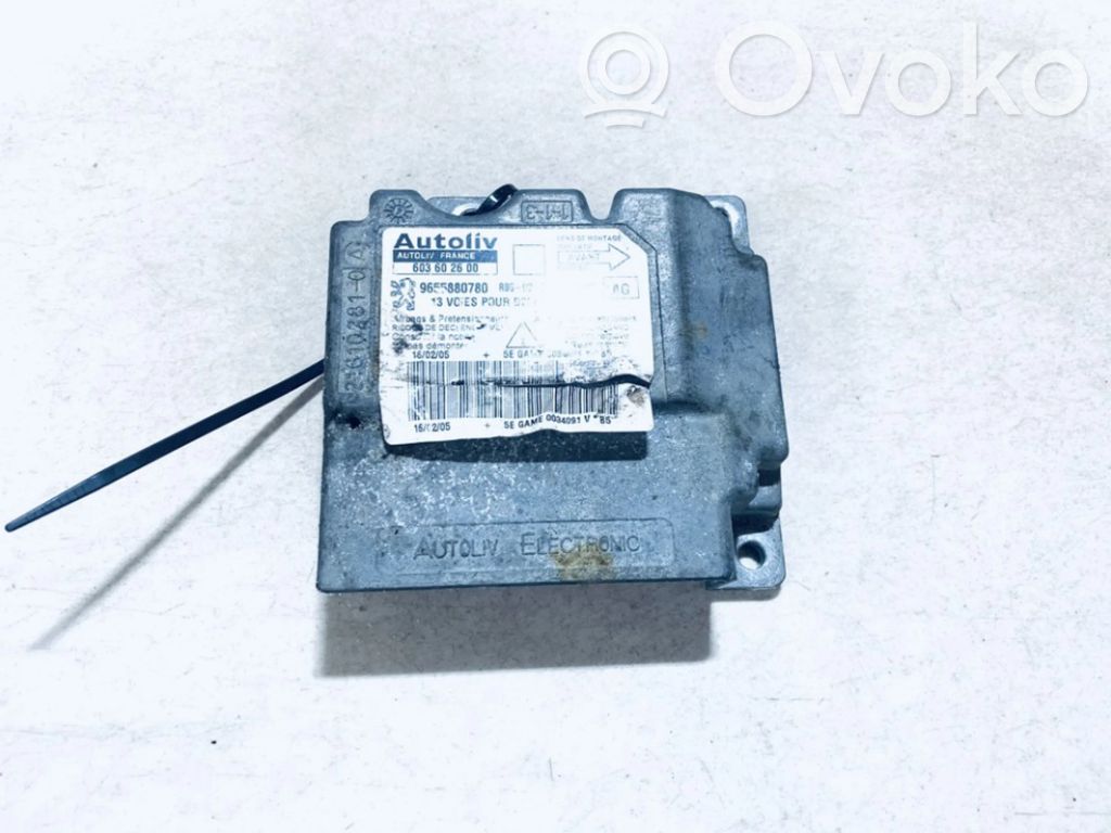 Peugeot 407 Unitate/modul de comandă airbaguri 