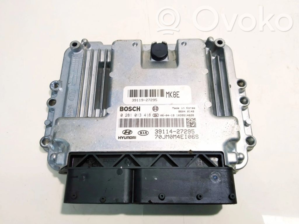 Sterownik / Moduł ECU   0281013418,3911927295,0281013418,3911927295,39411427295,70JM0M4EI06S