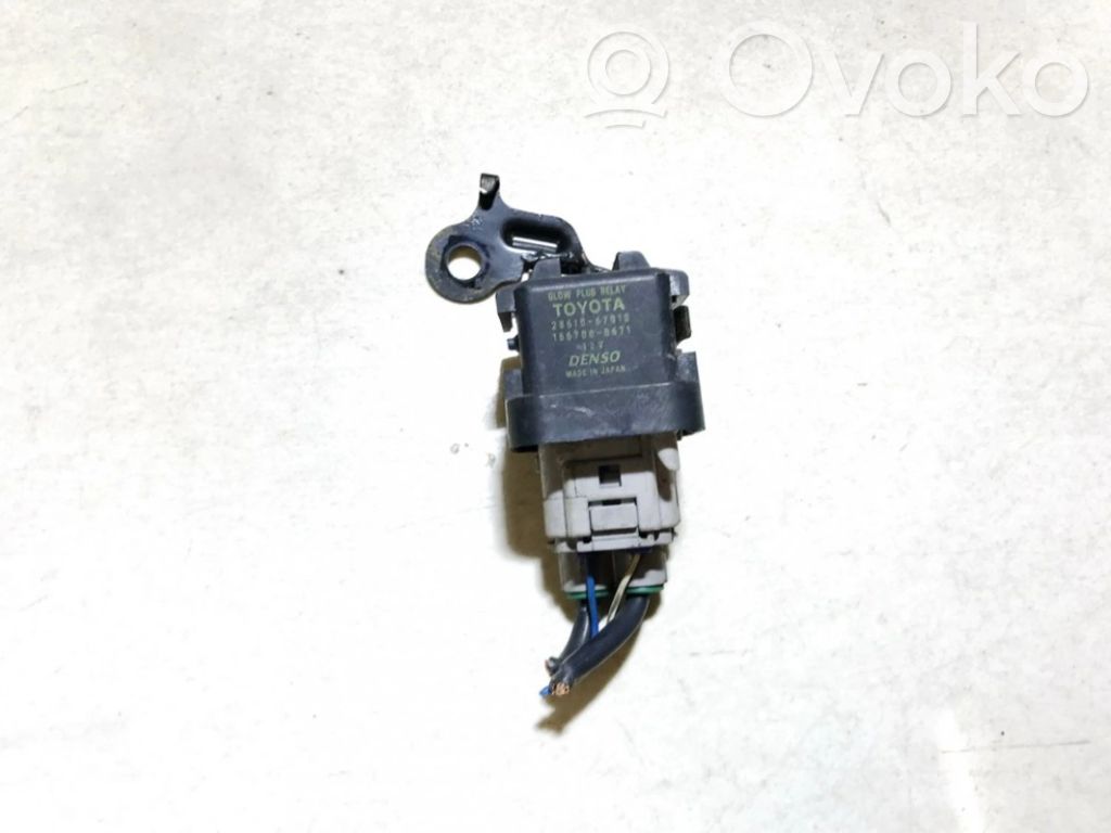 Toyota Auris 150 Relè preriscaldamento candelette