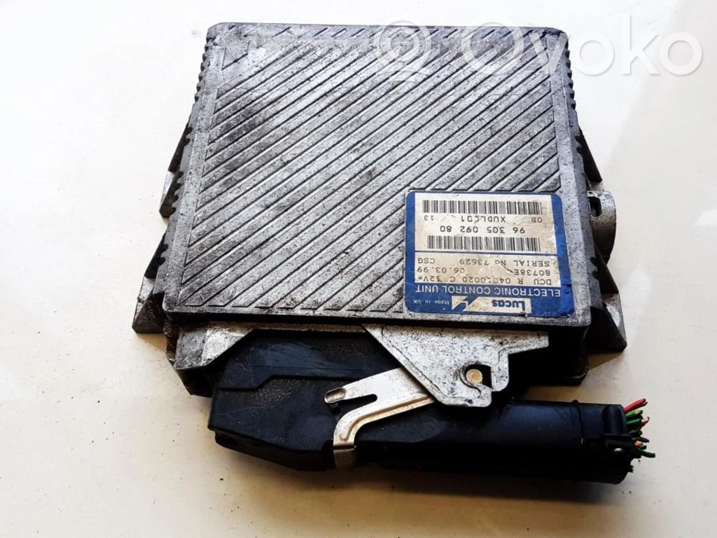 Engine control unit/module   9630509280,R04010020C,9630509280,R04010020C