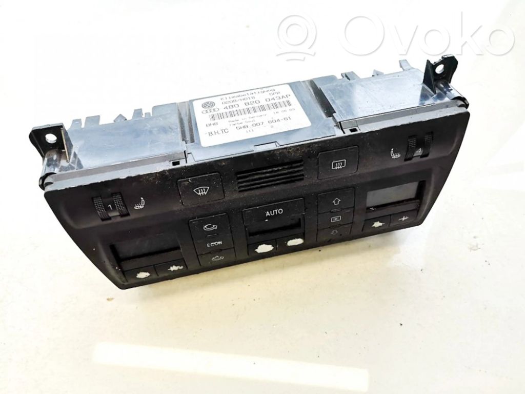 Audi A6 S6 C5 4B Centralina del climatizzatore 