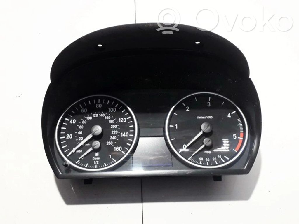 BMW 3 E90 E91 Speedometer (instrument cluster) 