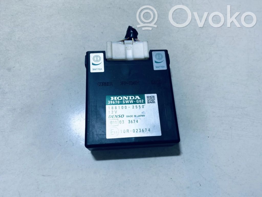 Honda CR-V Centralina/modulo sensori di parcheggio PDC 