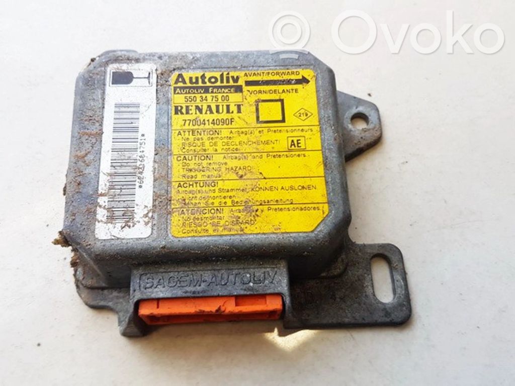 Renault Megane I Centralina/modulo airbag 