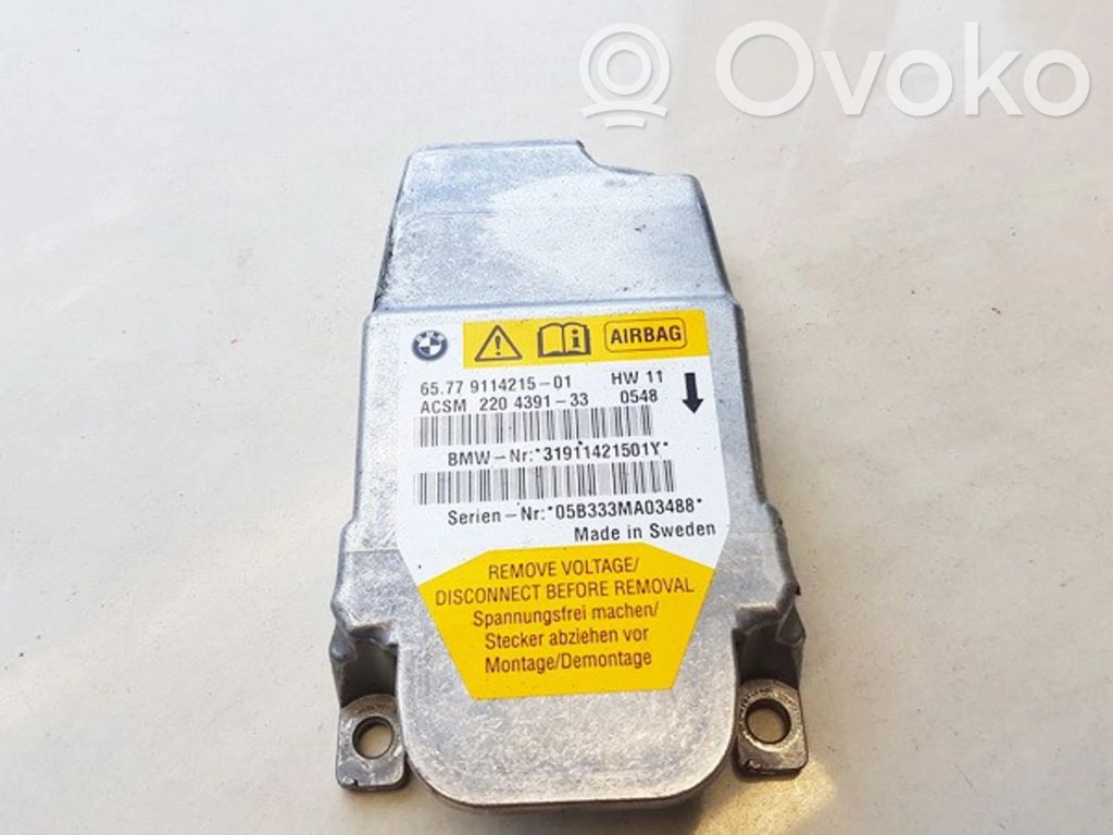 BMW 5 E60 E61 Airbag control unit/module 