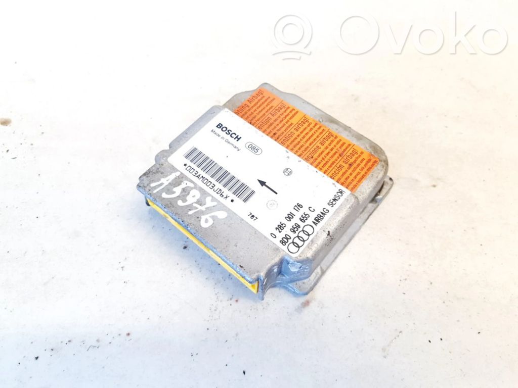 Unidad de control/módulo del Airbag   8D0959655C,0285001176,0285001176,8D0959655C