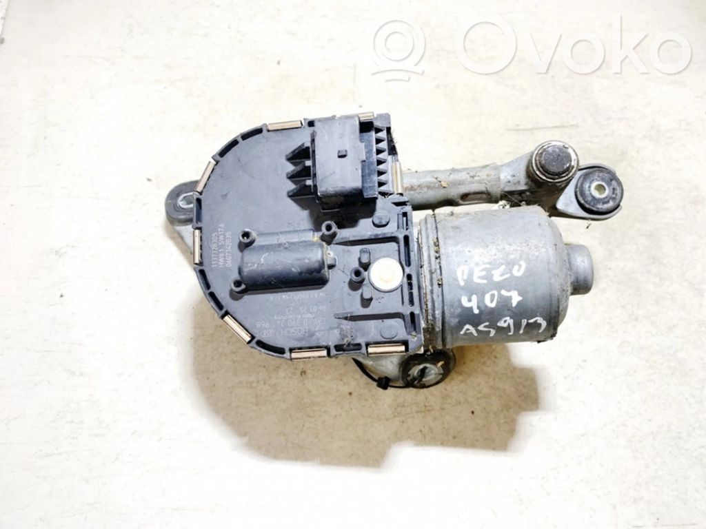 Peugeot 407 Tiranti e motorino del tergicristallo anteriore