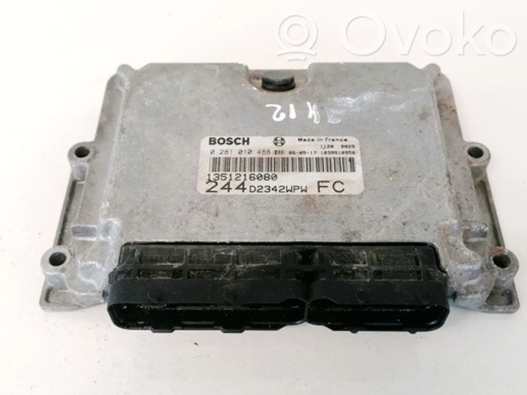 Fiat Ducato Sterownik / Moduł ECU 