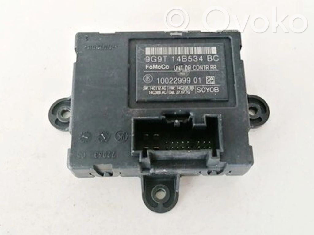 Unité de commande module de porte   9G9T14B534BC,1002299901,1002299901,9G9T14B534BC
