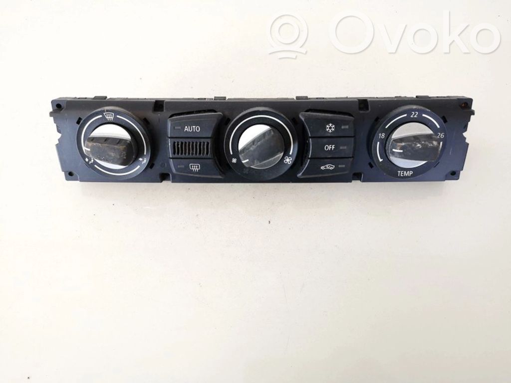 BMW 5 E60 E61 Climate control unit 