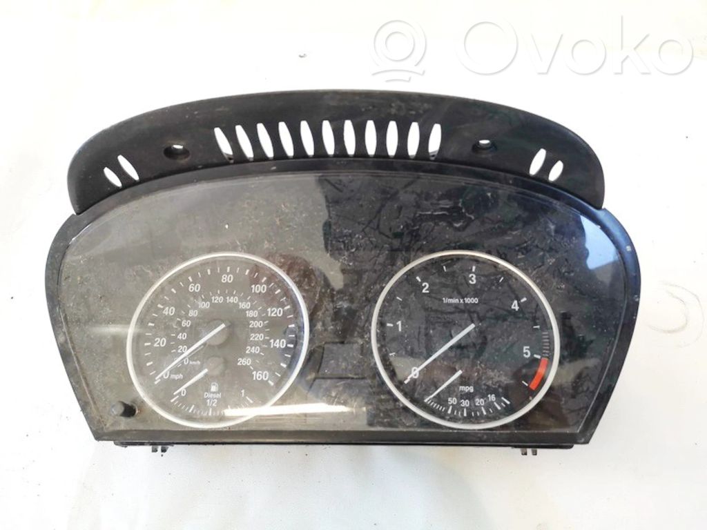 BMW 5 E60 E61 Tachimetro (quadro strumenti) 