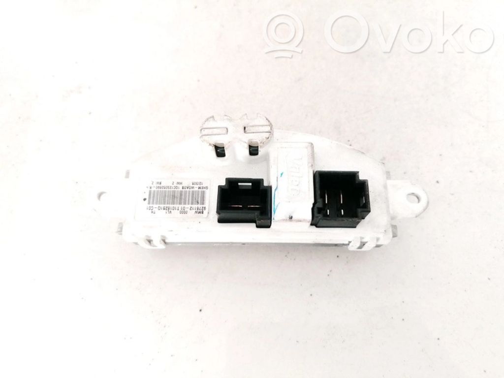 BMW 3 F30 F35 F31 Résistance moteur de ventilateur de chauffage