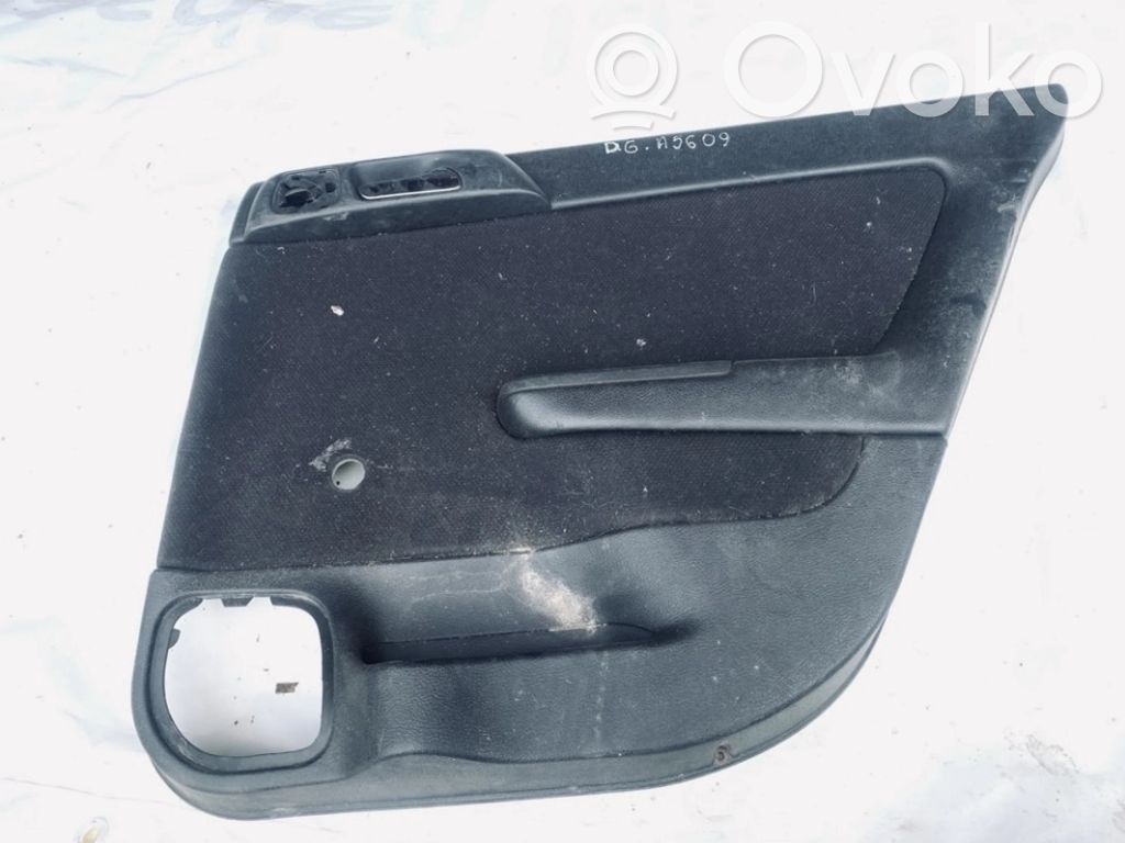 Opel Astra G Takaoven verhoilu
