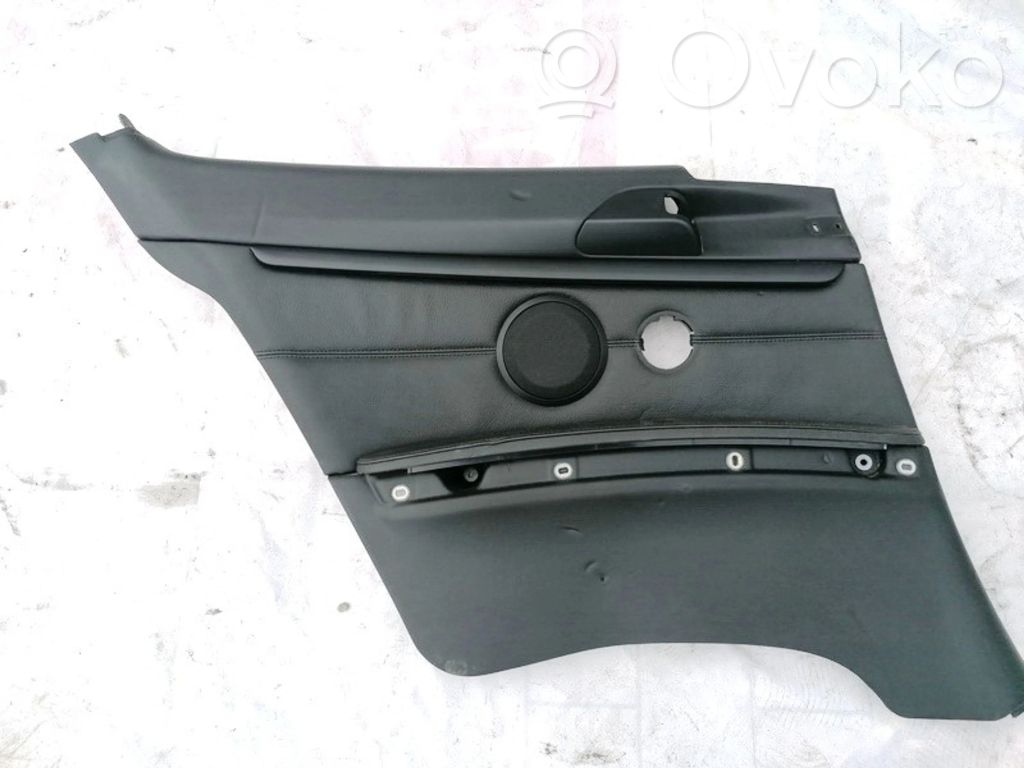 BMW 3 E90 E91 Moldura del tarjetero de la puerta trasera 