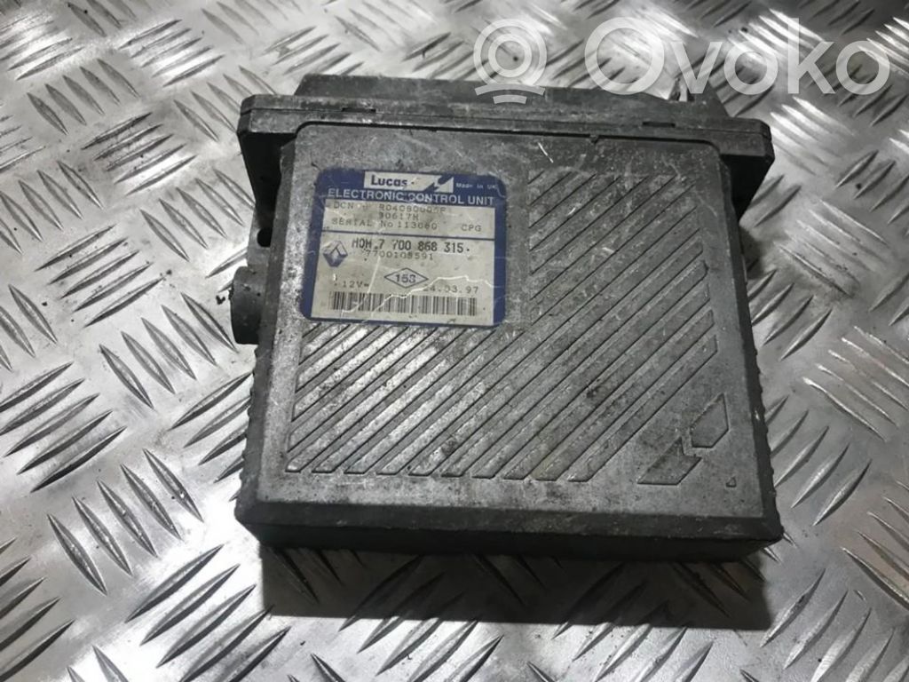 Renault Scenic I Engine control unit/module 