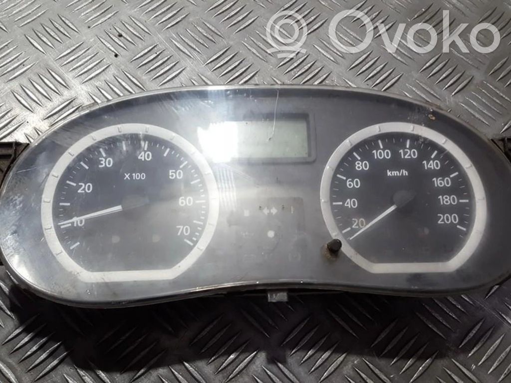 Dacia Logan I Geschwindigkeitsmesser Cockpit 