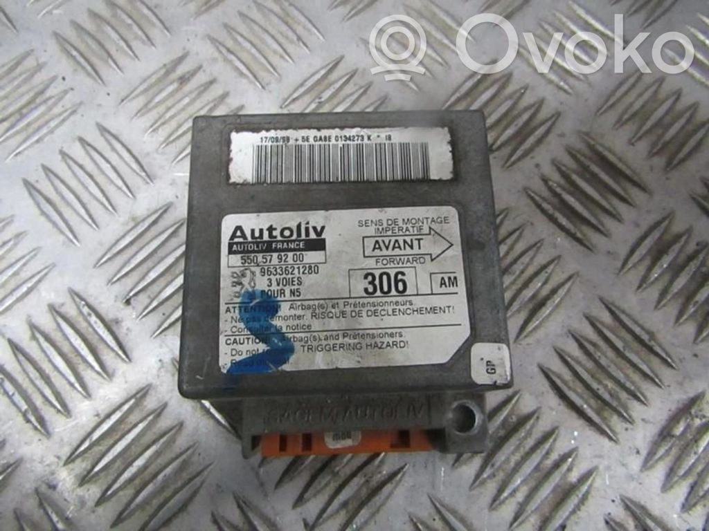 Peugeot 306 Unidad de control/módulo del Airbag 