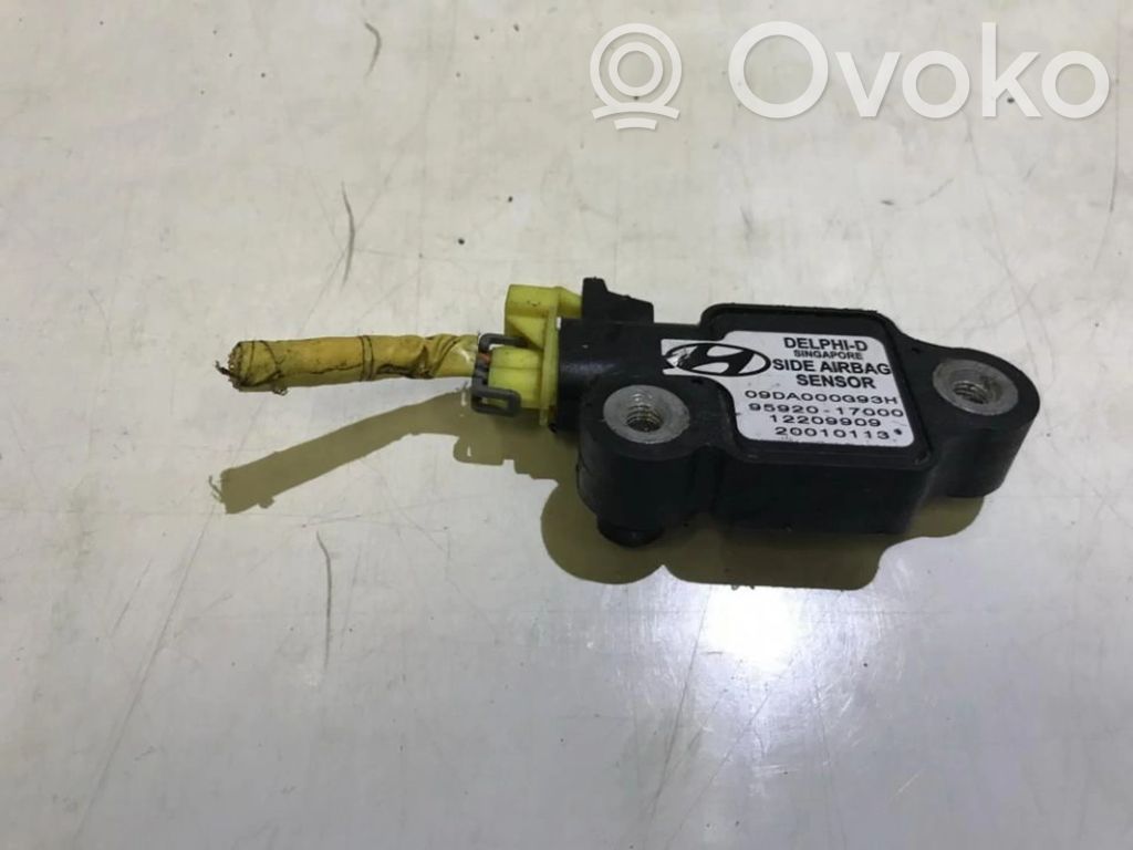 Hyundai Matrix Sensore d’urto/d'impatto apertura airbag 