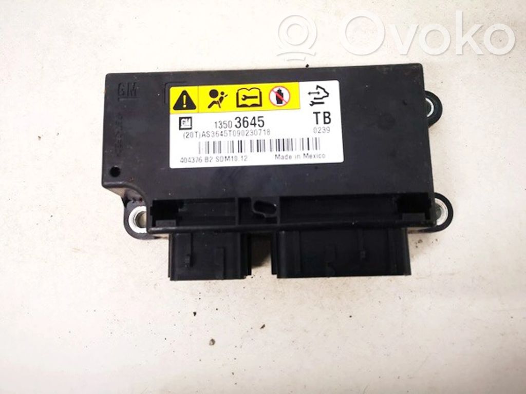 Unidad de control/módulo del Airbag   13503645,404376B2,13503645,404376B2