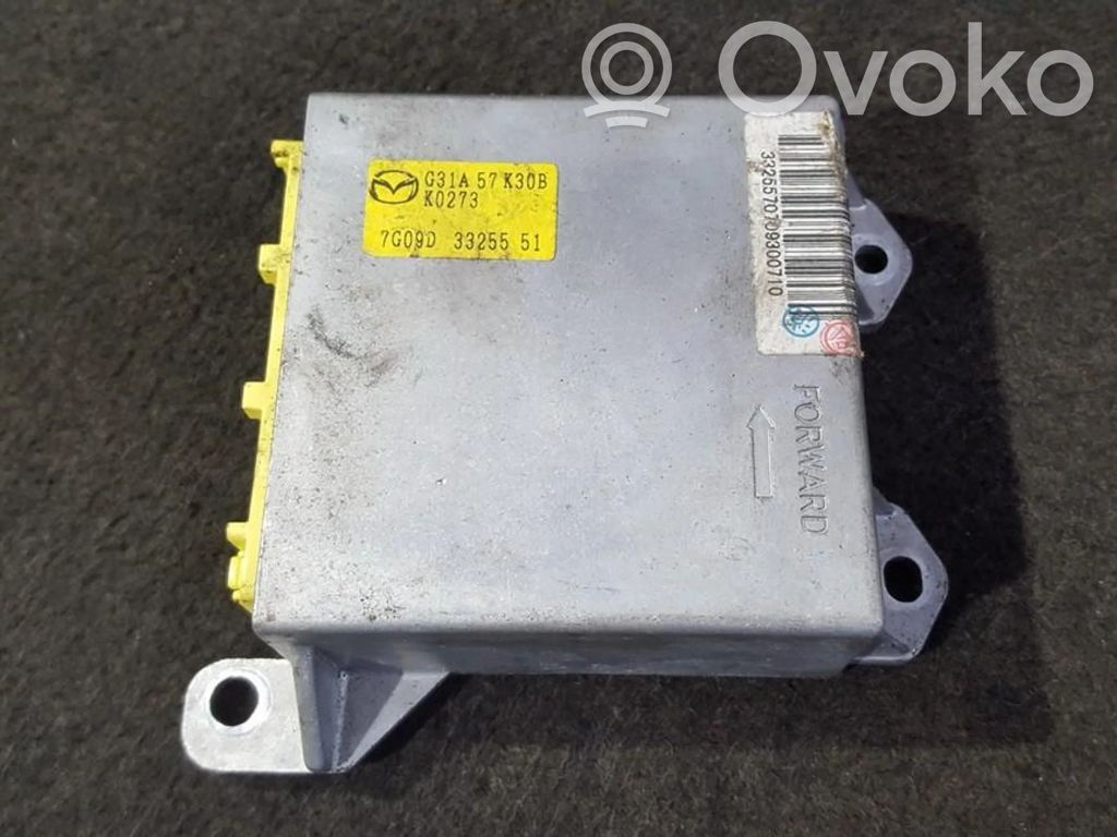 Airbag control unit/module   G31A57K30B,3325551,3325551,G31A57K30B