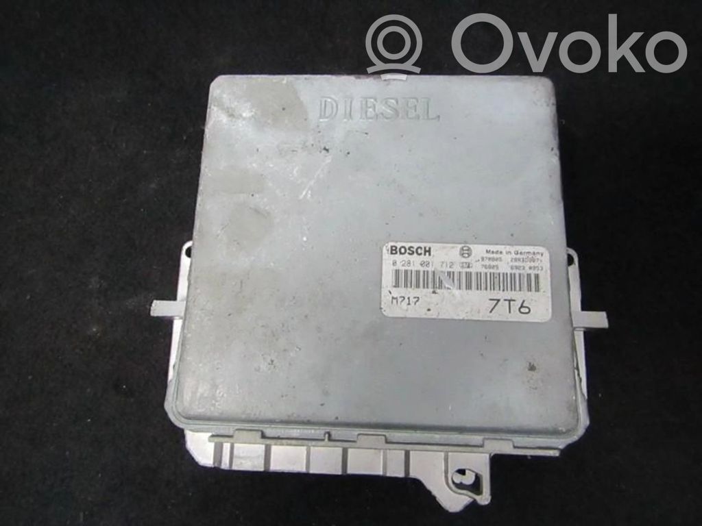 Engine control unit/module   0281001712,M717,0281001712,M717
