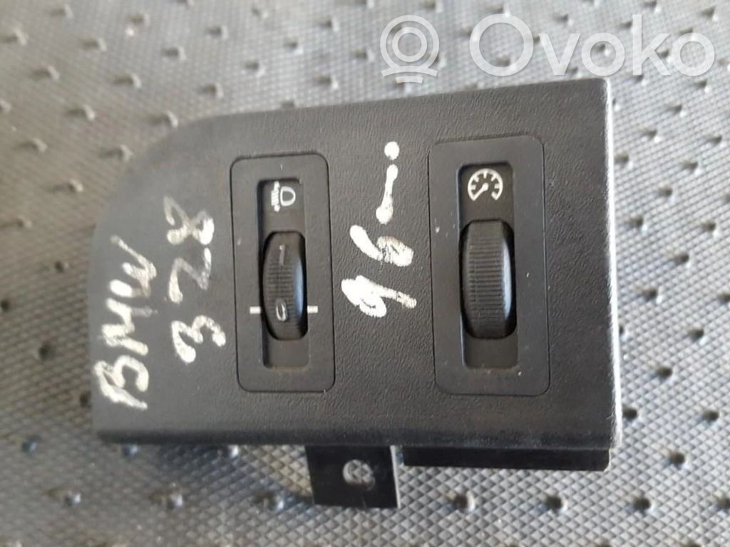 BMW 3 E36 Schalter Leuchtweitenregulierung 