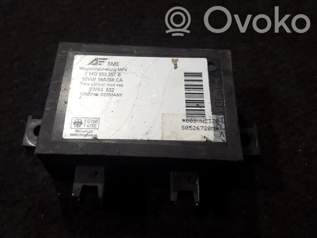 Volkswagen Sharan Unitate/modul comandă imobilizator 