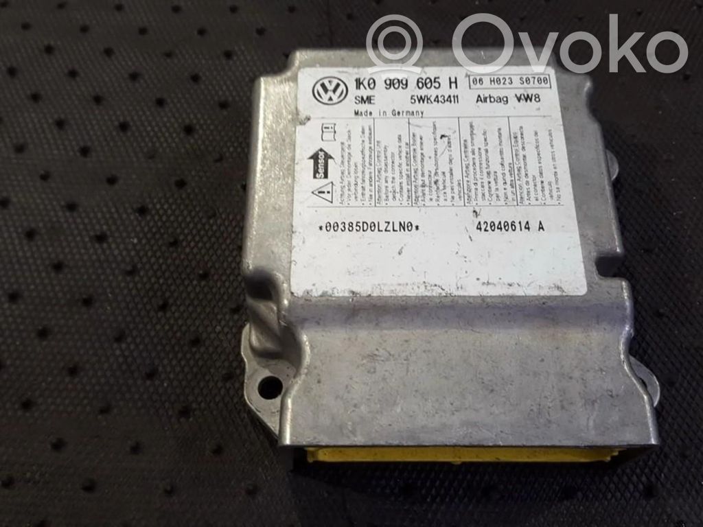 Volkswagen Golf V Unitate/modul de comandă airbaguri 
