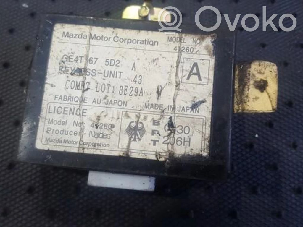 Immobilizer control unit/module   GE4T675D2A,GE4T675D2A